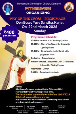 Annual Way of the Cross Pilgrimage – 22 March 2026