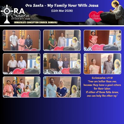 Ora Santa - Families Of The Day